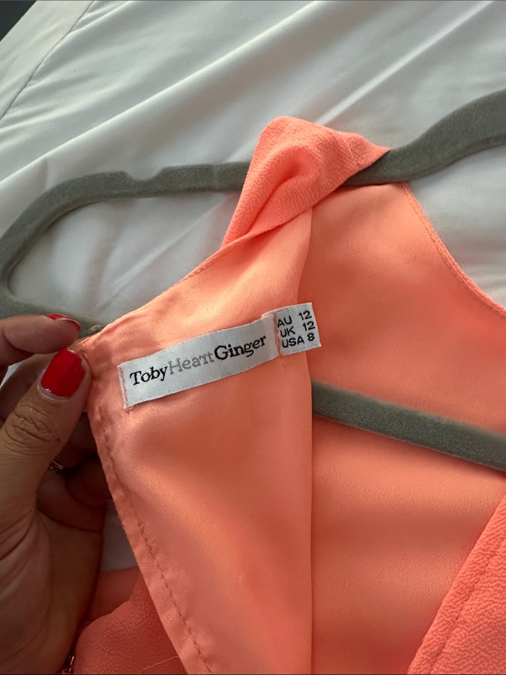 Women’s Coral Sleeveless High-Neck Top - Picture 3 of 3